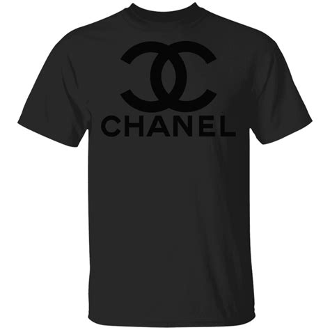 chanel black tee|Pre.